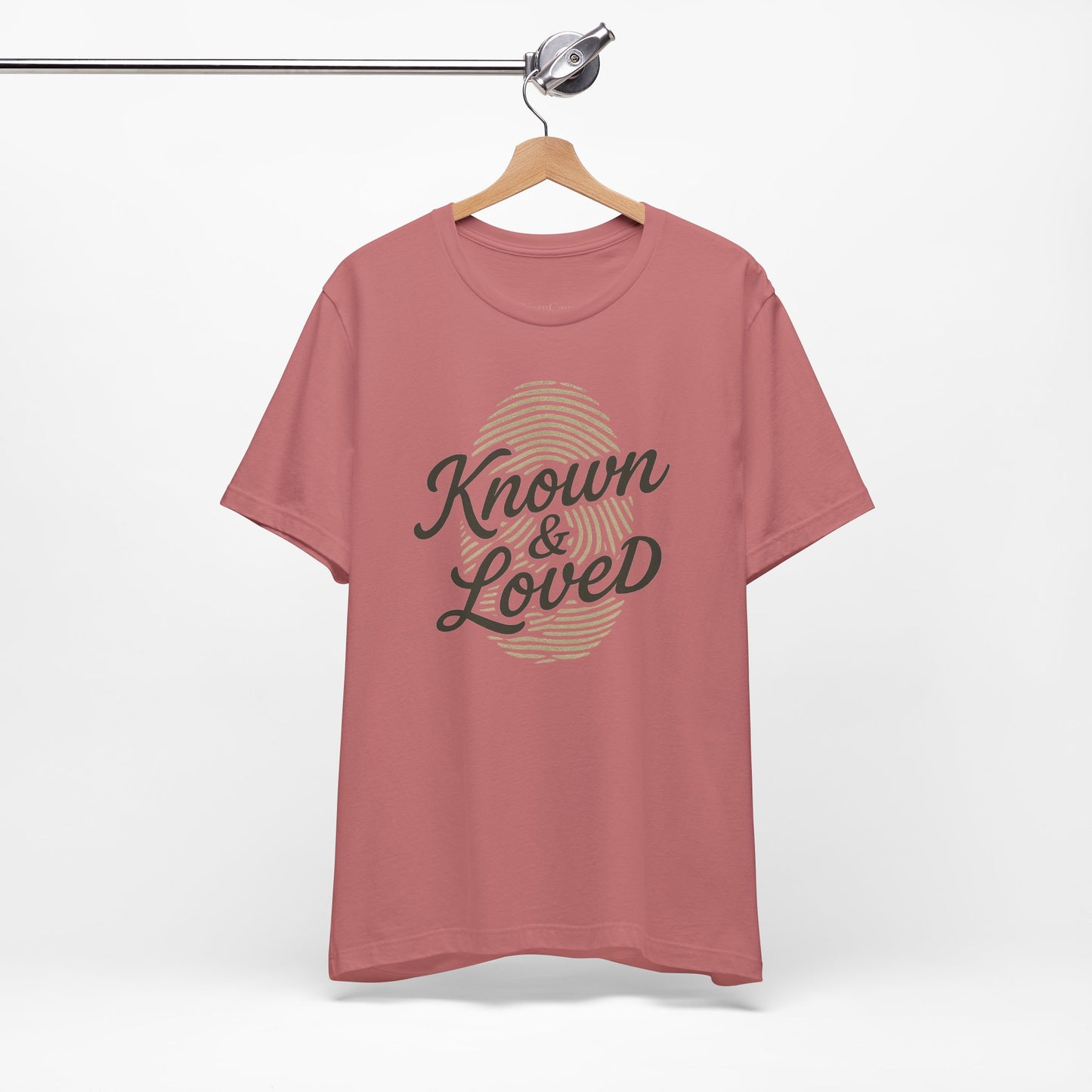 Known & Loved Fingerprint Christian T-Shirt