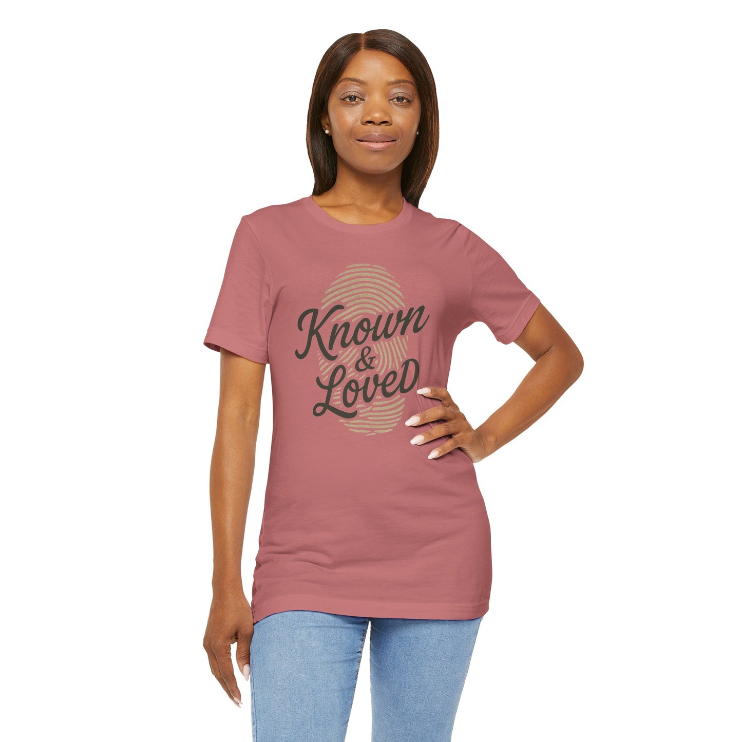 Known & Loved Fingerprint Christian T-Shirt
