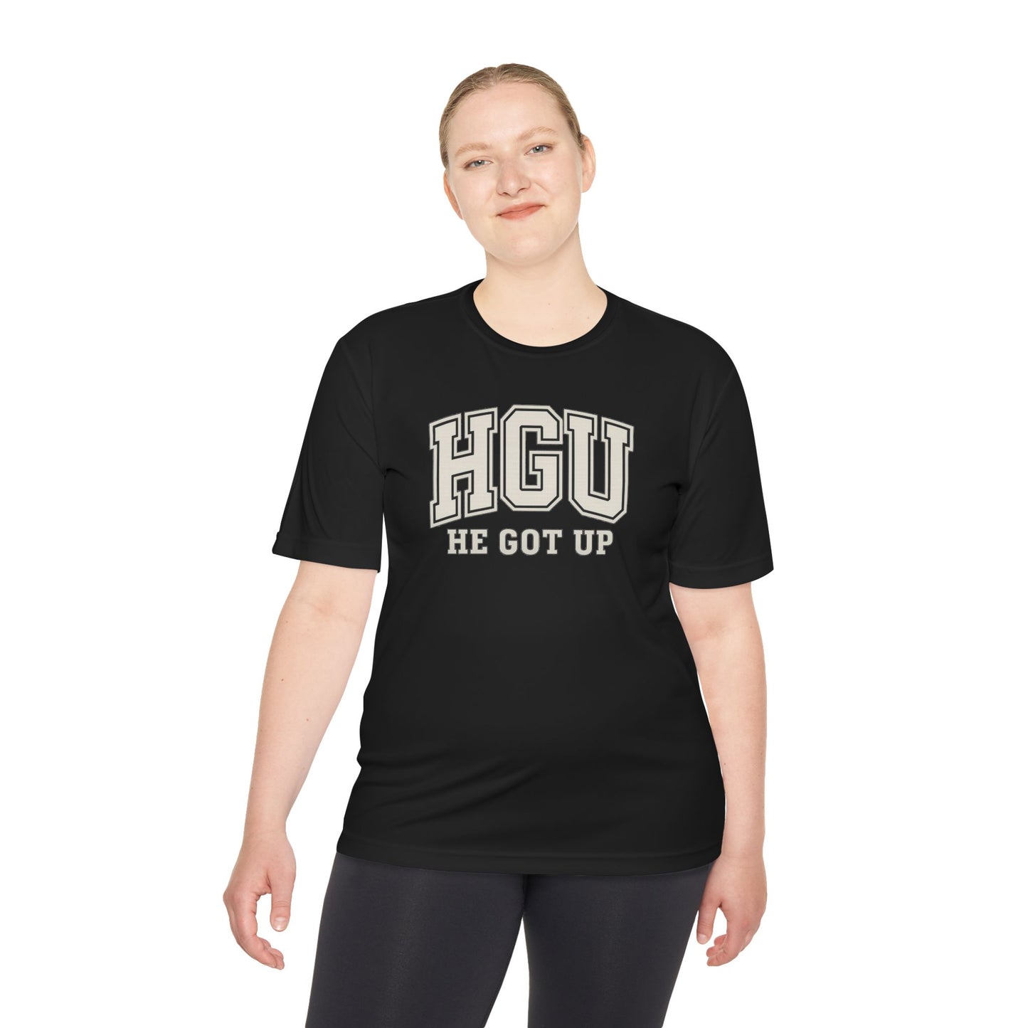 He Got Up Unisex Moisture Wicking Tee