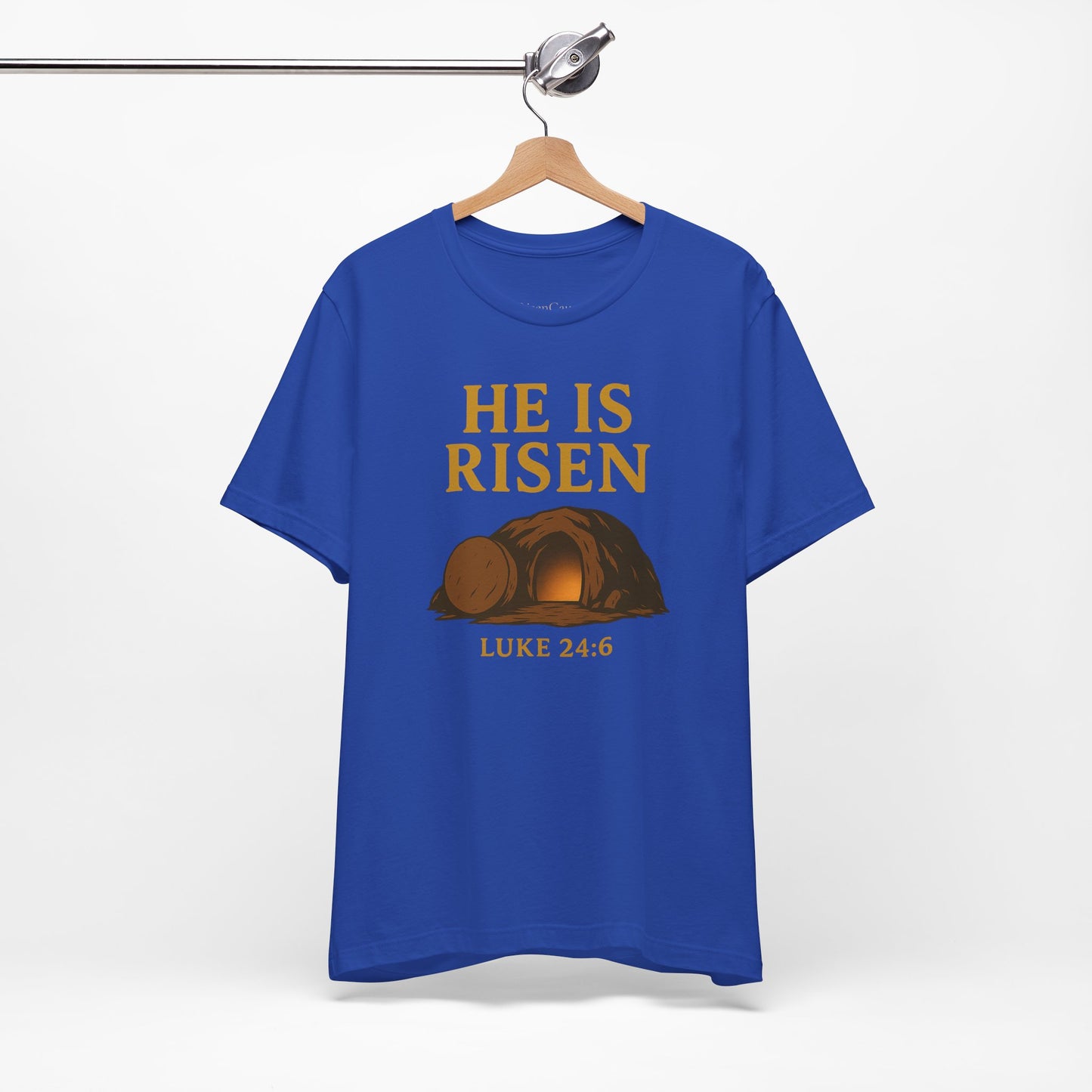 He Is Risen Unisex Tee - Luke 24:6