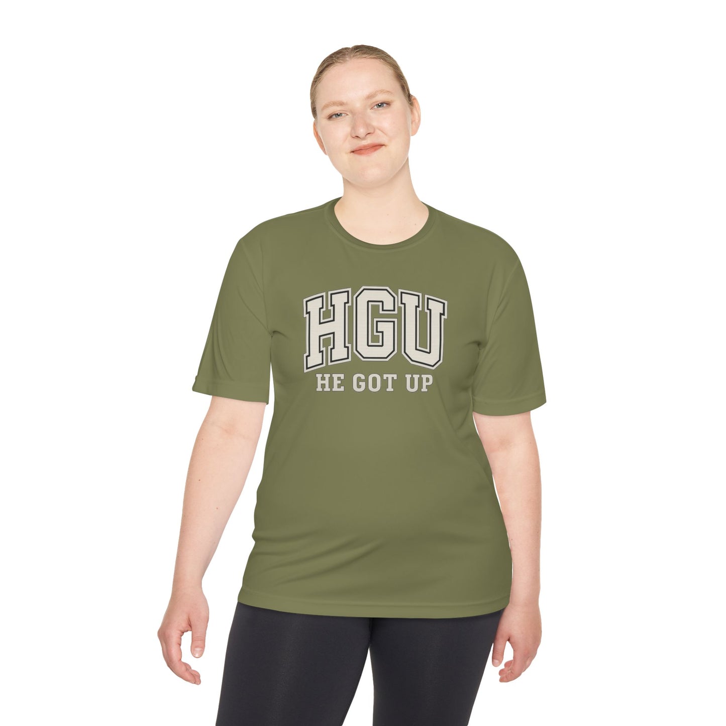 He Got Up Unisex Moisture Wicking Tee