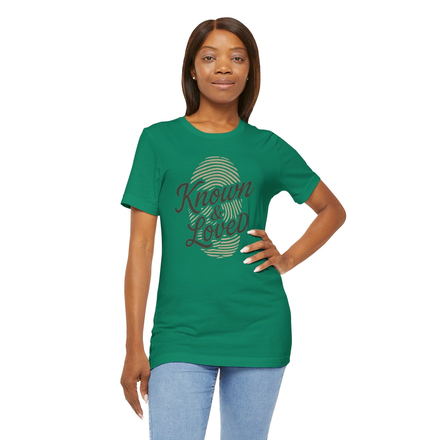 Known & Loved Fingerprint Christian T-Shirt