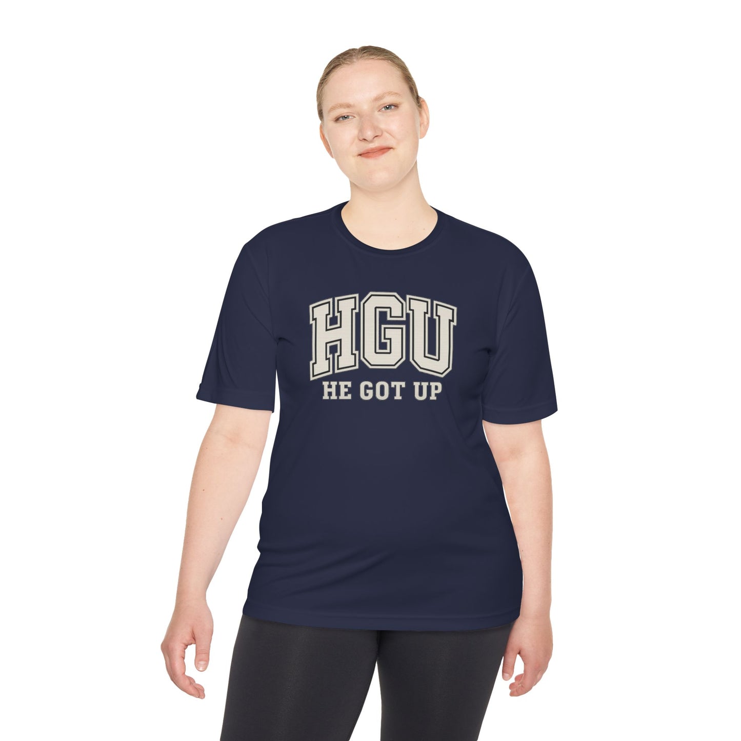 He Got Up Unisex Moisture Wicking Tee