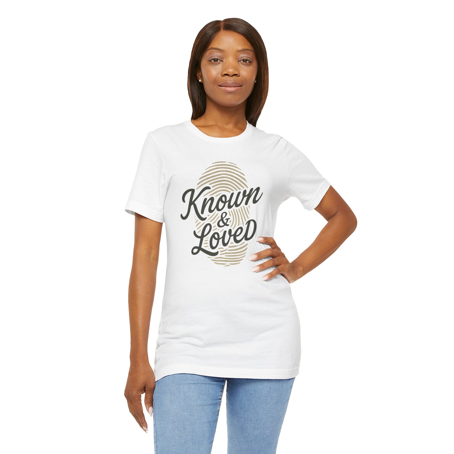 Known & Loved Fingerprint Christian T-Shirt