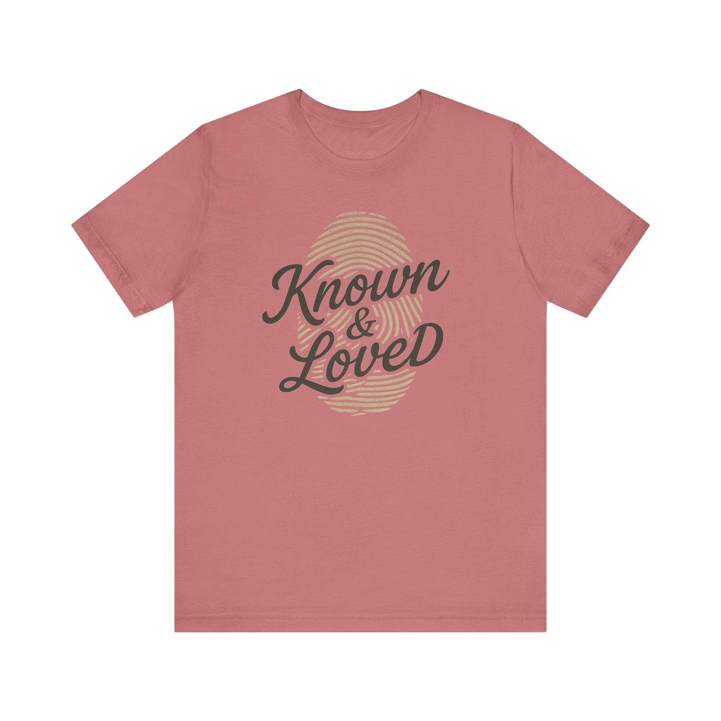 Known & Loved Fingerprint Christian T-Shirt