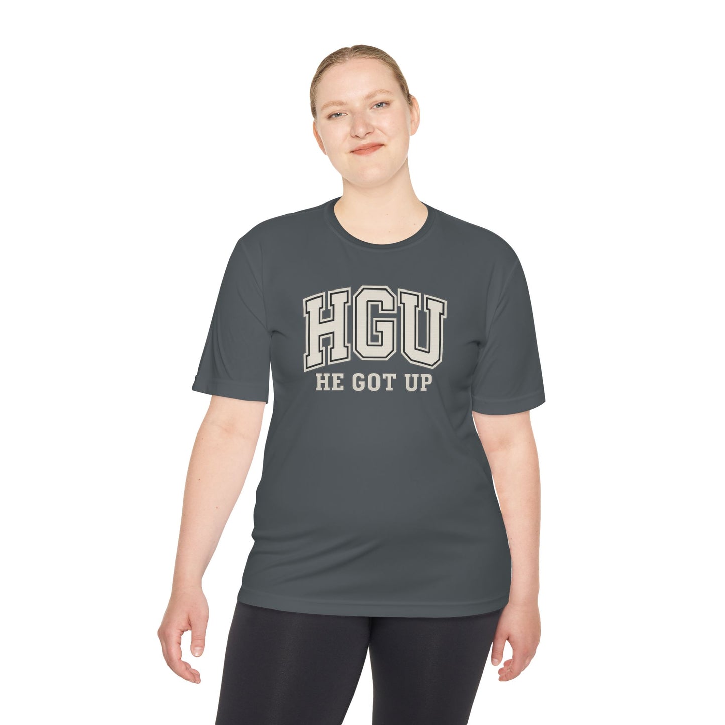 He Got Up Unisex Moisture Wicking Tee