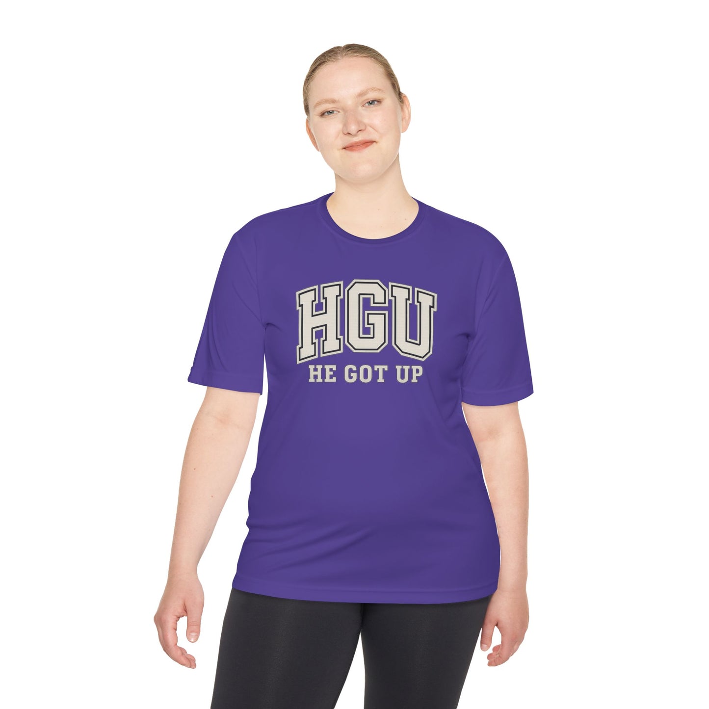 He Got Up Unisex Moisture Wicking Tee