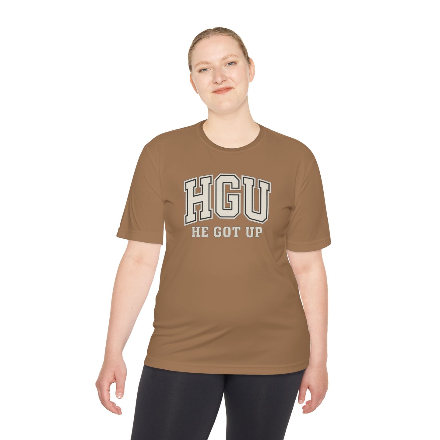 He Got Up Unisex Moisture Wicking Tee