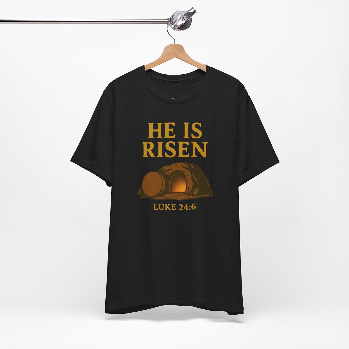 He Is Risen Unisex Tee - Luke 24:6