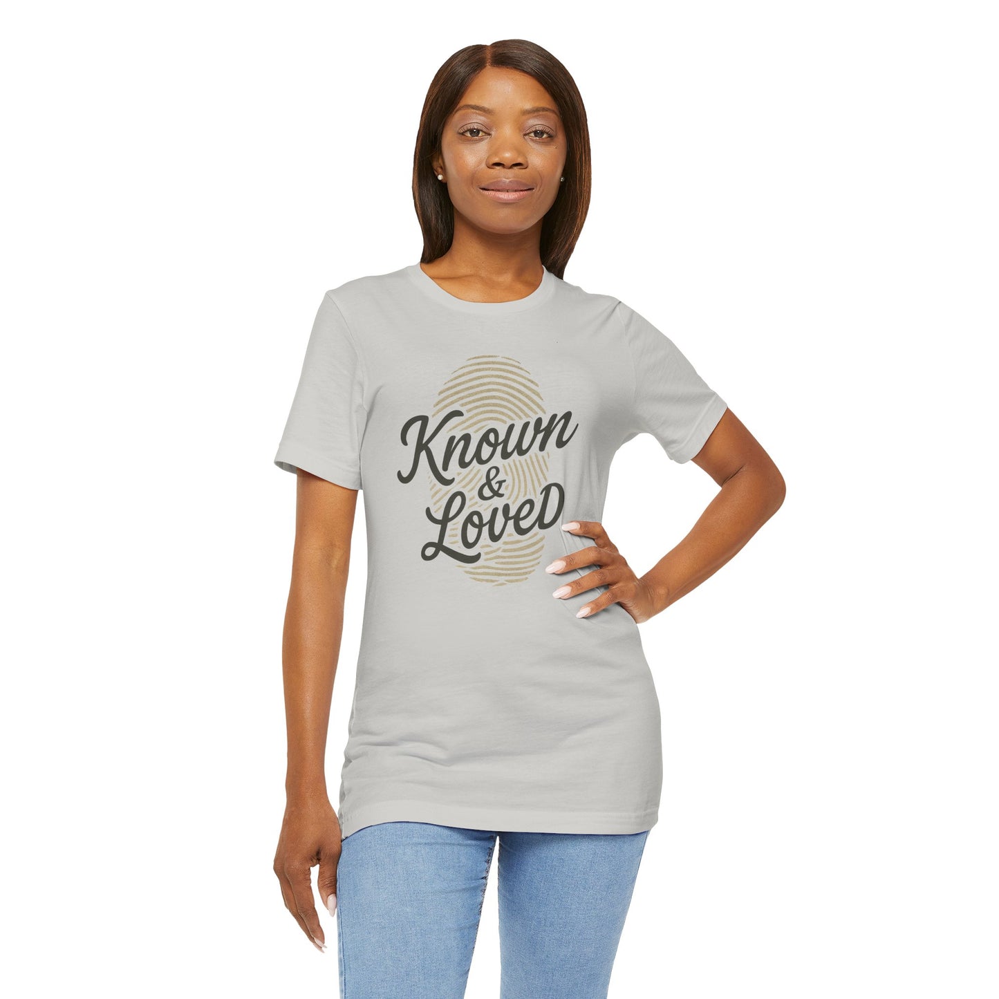 Known & Loved Fingerprint Christian T-Shirt