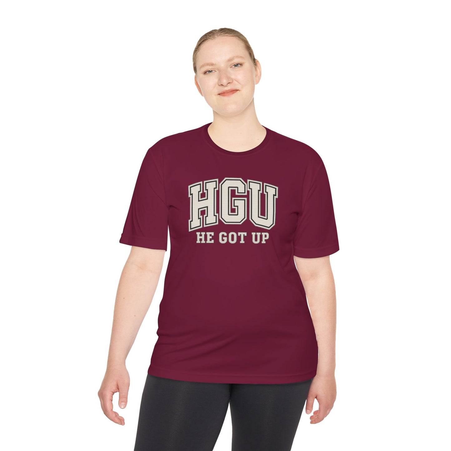 He Got Up Unisex Moisture Wicking Tee