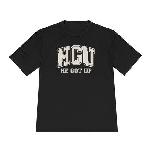 He Got Up Unisex Moisture Wicking Tee