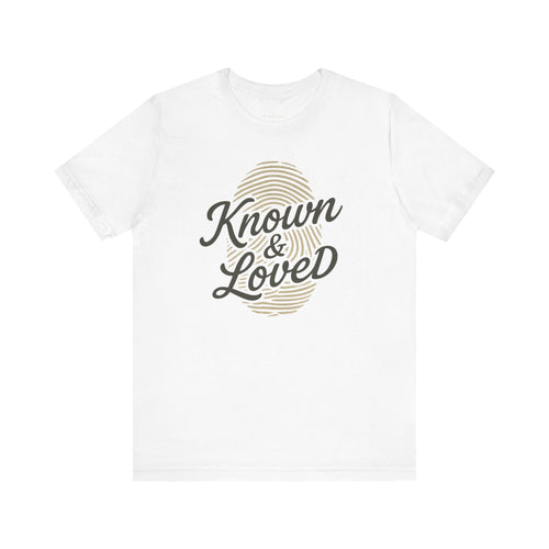 Known & Loved Fingerprint Christian T-Shirt