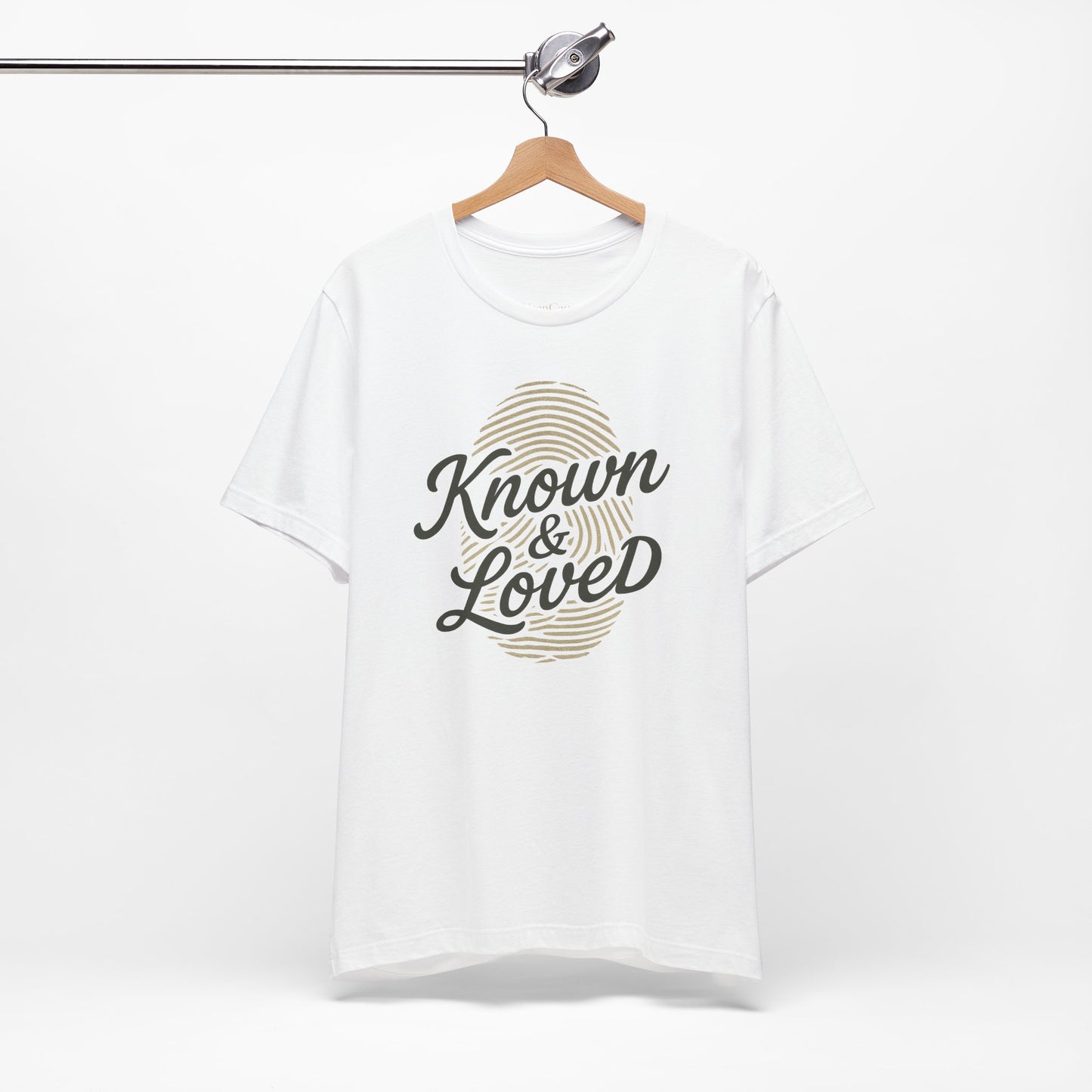Known & Loved Fingerprint Christian T-Shirt