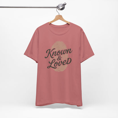 Known & Loved Fingerprint Christian T-Shirt