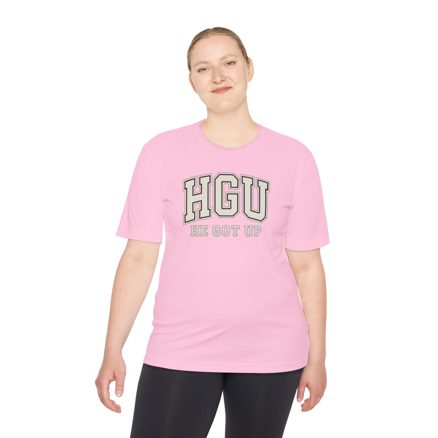 He Got Up Unisex Moisture Wicking Tee