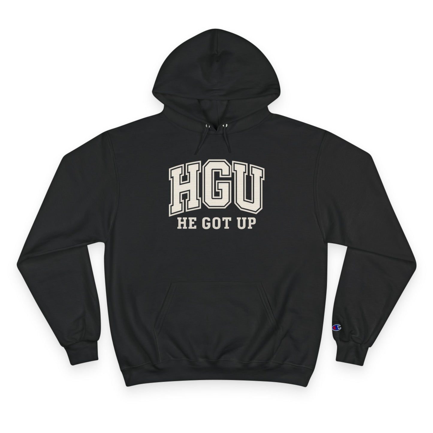 HGU "He Got Up" - Christian Champion Hoodie