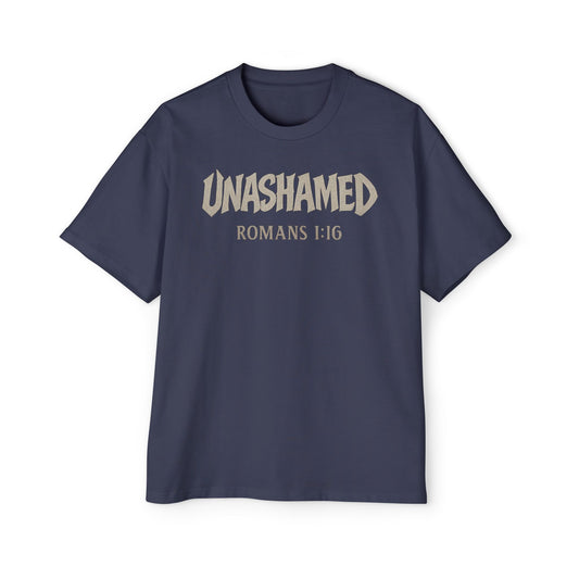 Unashamed Romans 1:16 Oversized T-Shirt