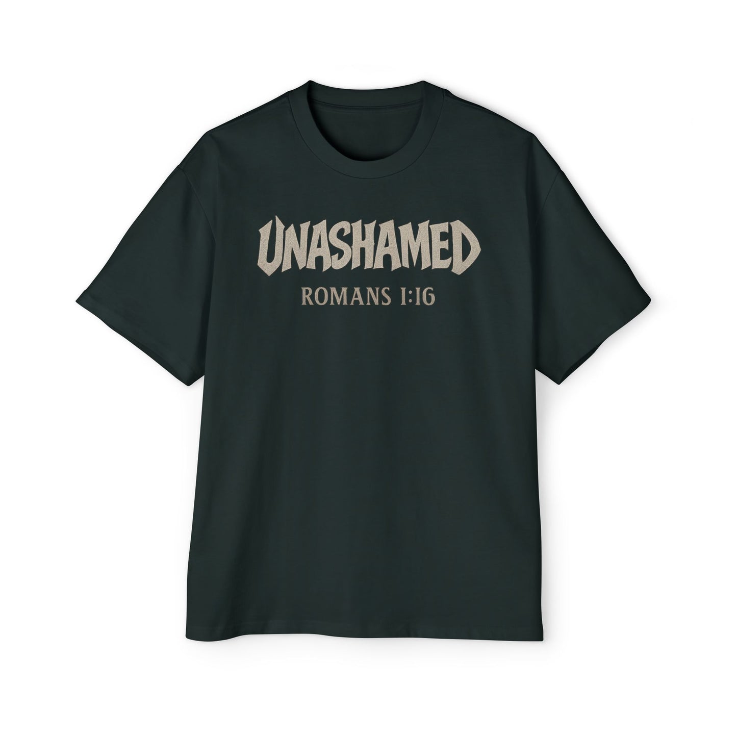 Unashamed Romans 1:16 Oversized T-Shirt