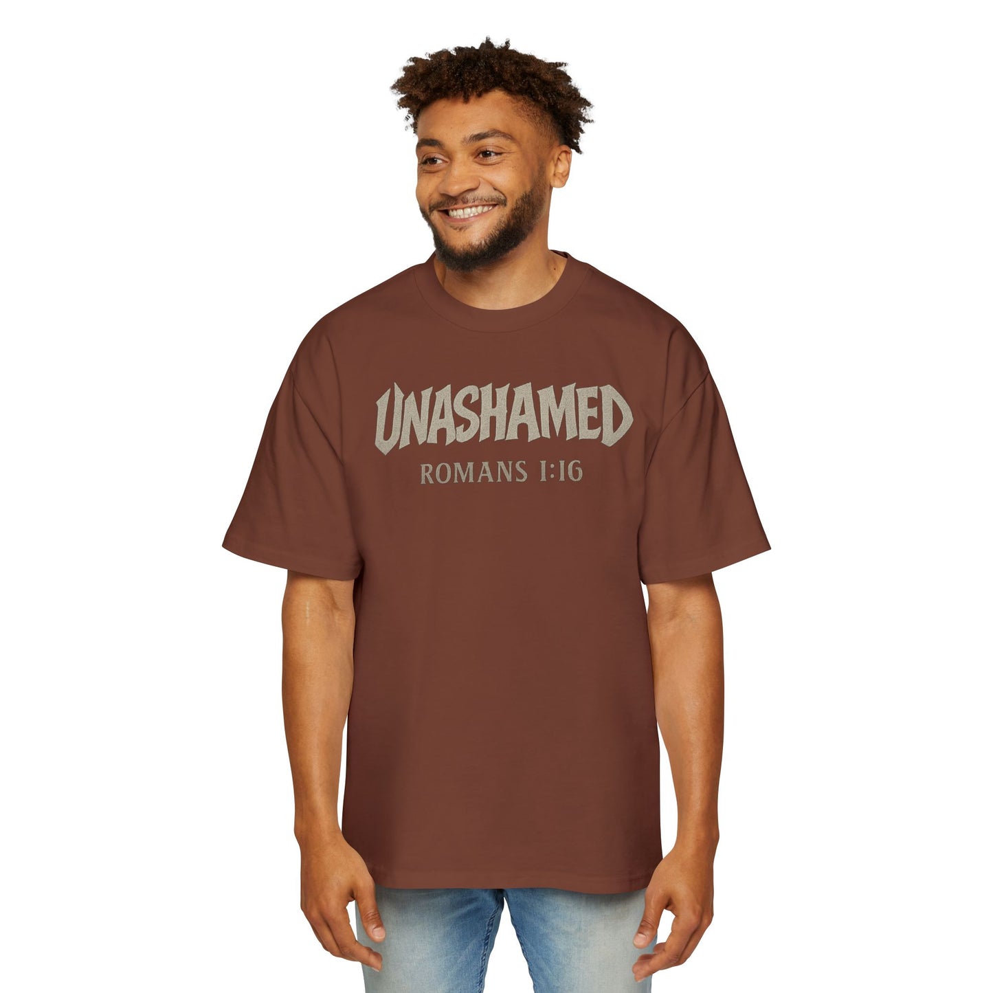 Unashamed Romans 1:16 Oversized T-Shirt