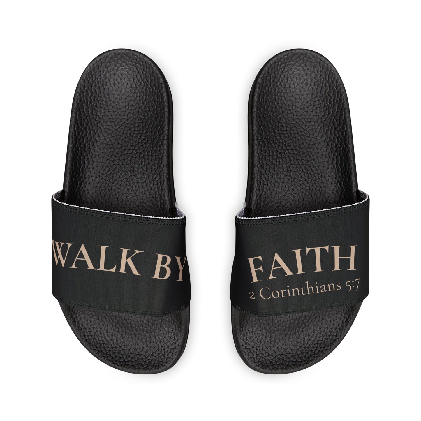 Walk by Faith Christian Slides – 2 Corinthians 5:7 Scripture Sandals