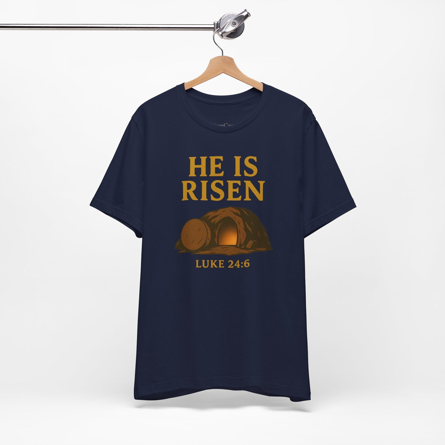 He Is Risen Unisex Tee - Luke 24:6