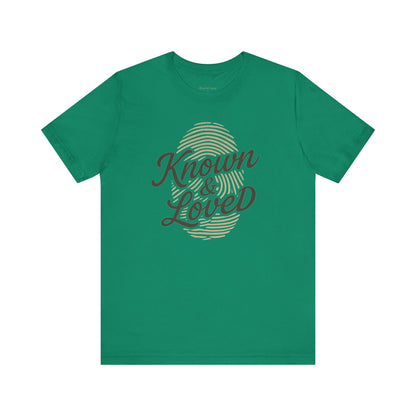 Known & Loved Fingerprint Christian T-Shirt