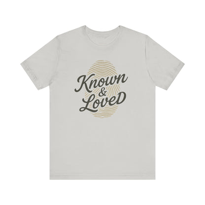 Known & Loved Fingerprint Christian T-Shirt
