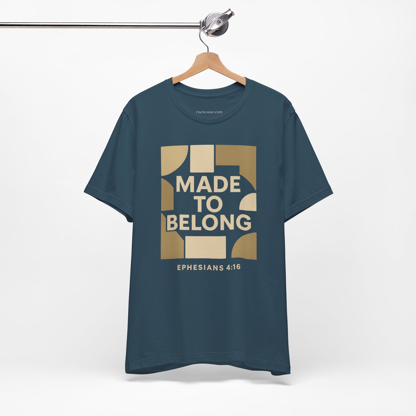 Made to Belong – Ephesians 4:16 Bible Verse Tee