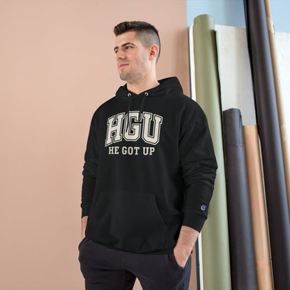 HGU "He Got Up" - Christian Champion Hoodie