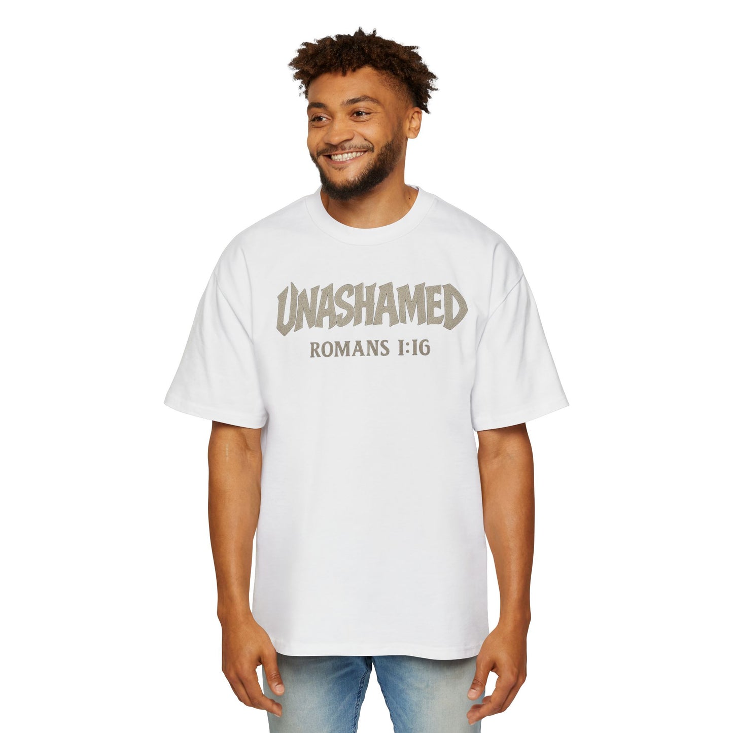 Unashamed Romans 1:16 Oversized T-Shirt