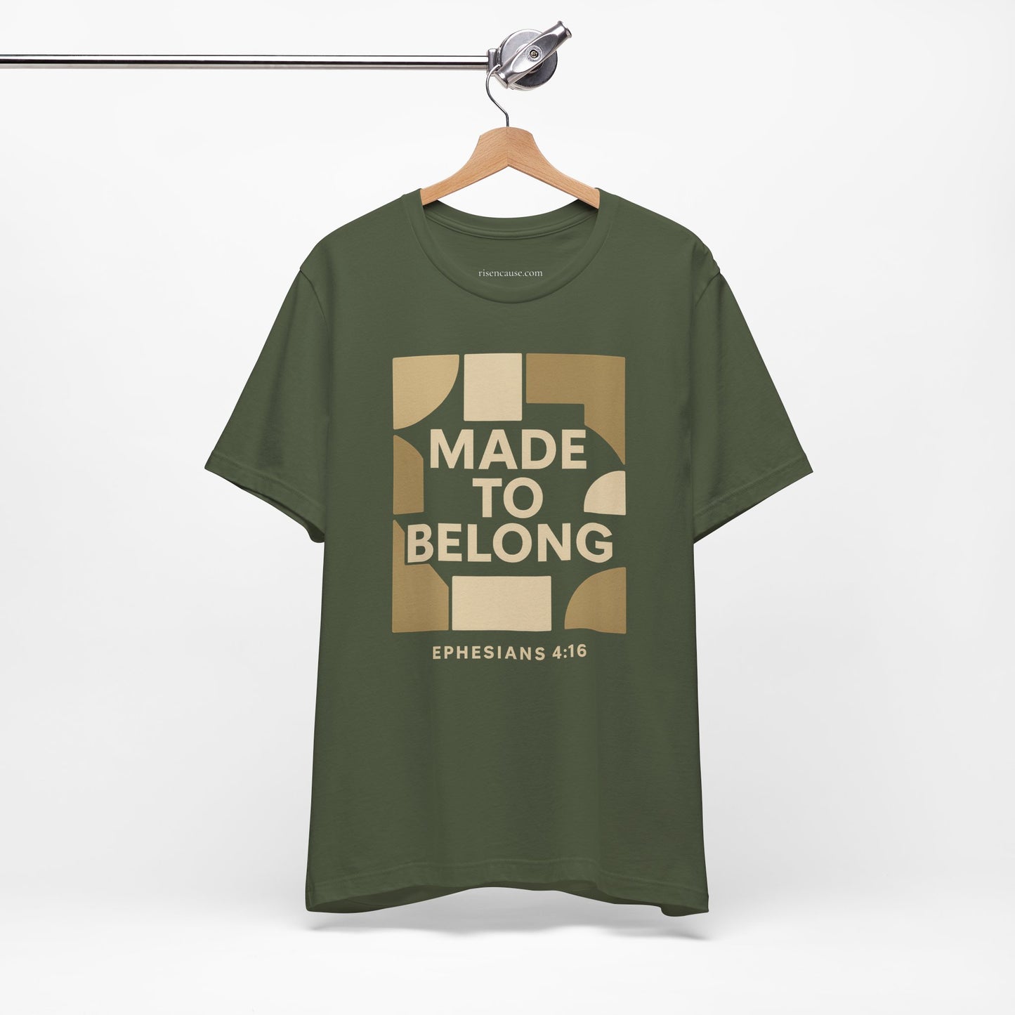 Made to Belong – Ephesians 4:16 Bible Verse Tee