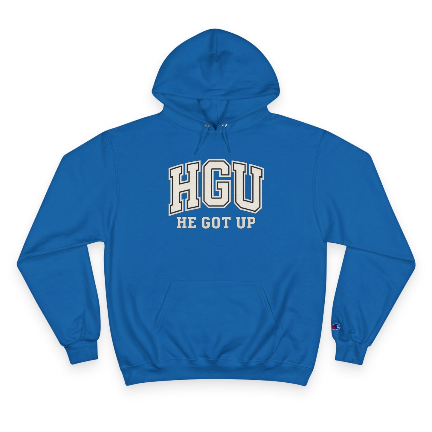 HGU "He Got Up" - Christian Champion Hoodie