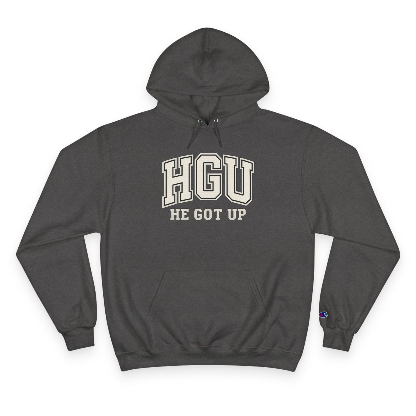 HGU "He Got Up" - Christian Champion Hoodie
