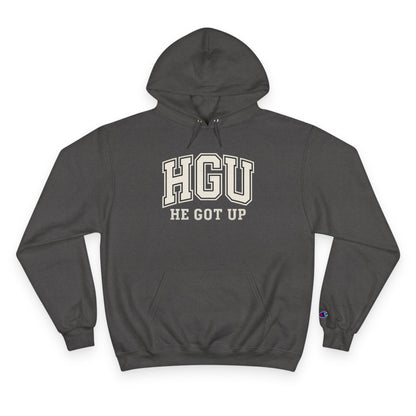 HGU "He Got Up" - Christian Champion Hoodie