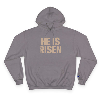 He is Risen Champion Hoodie - Matthew 28:6