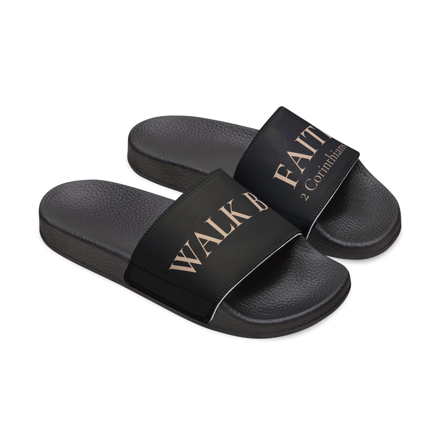 Walk by Faith Christian Slides – 2 Corinthians 5:7 Scripture Sandals