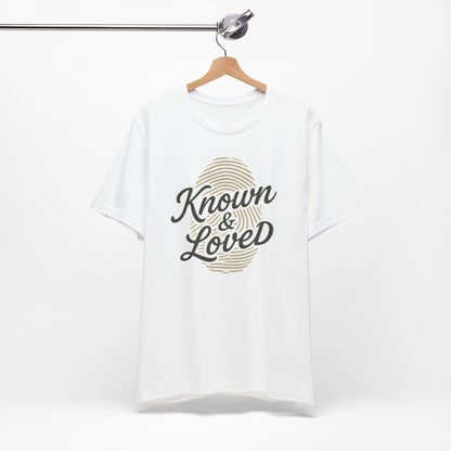 Known & Loved Fingerprint Christian T-Shirt